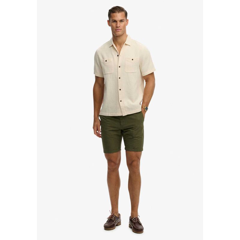 Superdry Merchant Textured Short Sleeve Shirt image number 3
